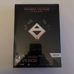 Axiom Verge Multiverse Edition (Wii U) New Sealed Nintendo Limited Run